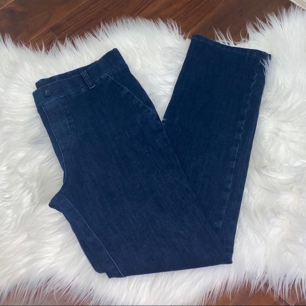 Betabrand Denim Jean Yoga Pants Size Small Petite